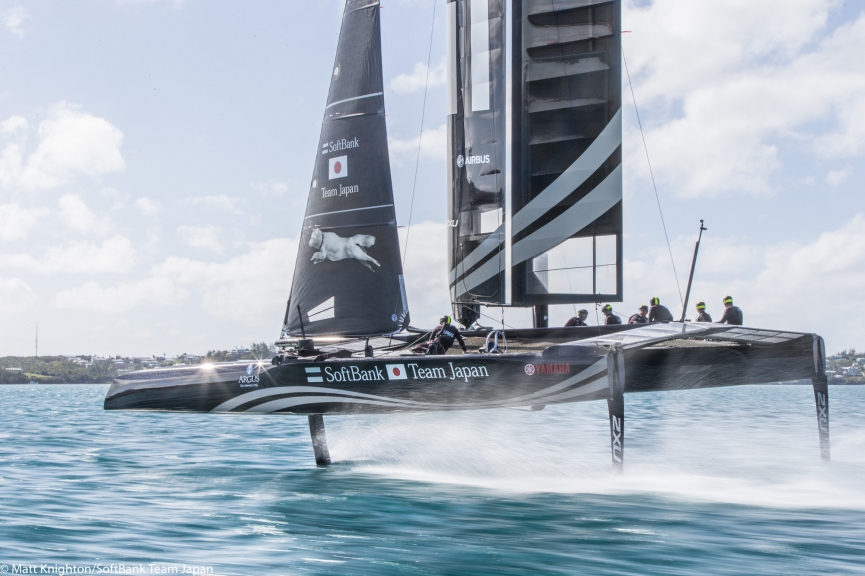 Inaugural sail marks new phase in design race for Japanese challenger