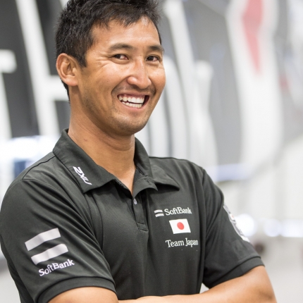 SoftBank Team Japan preparing in Bermuda for the 35th America's Cup